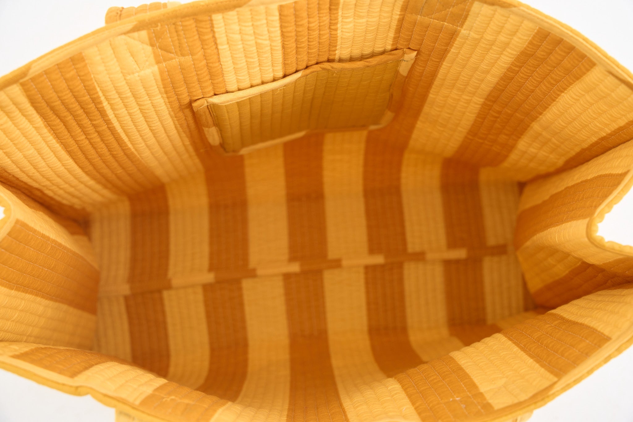 Feathered Flaire-Mustard Bag