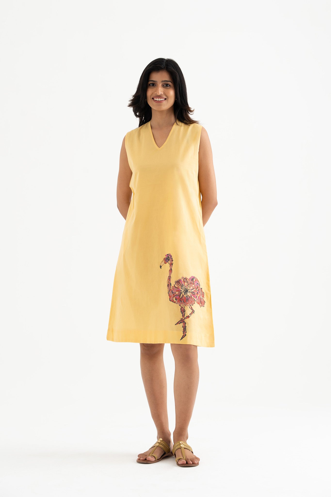 Mystic Flamingo - soft Yellow