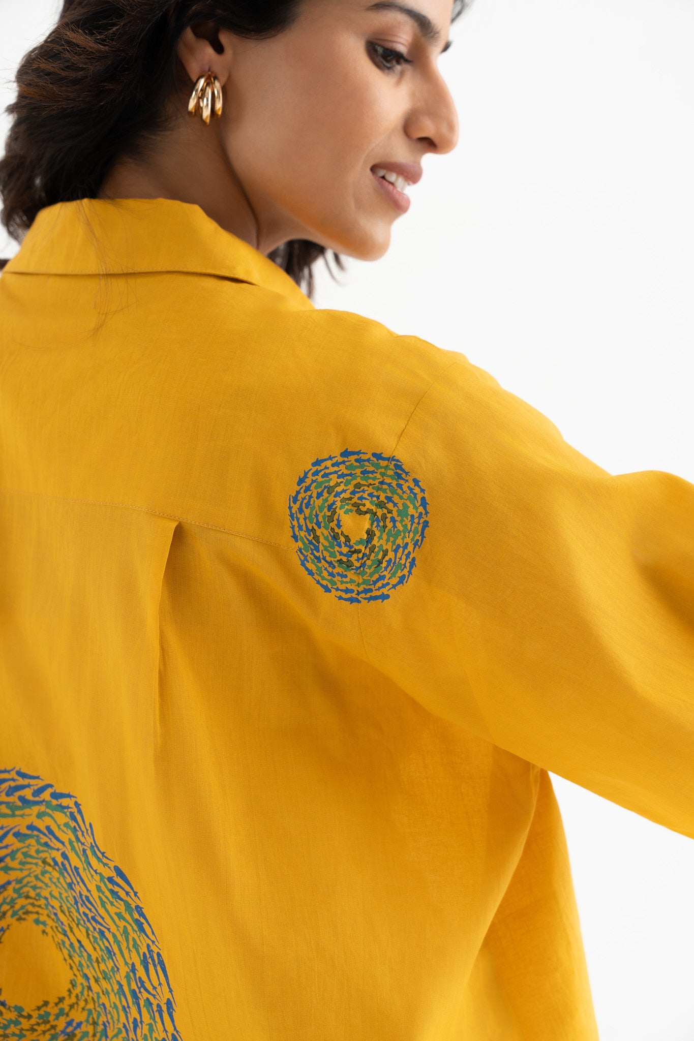 Marine Mirage - Mustard