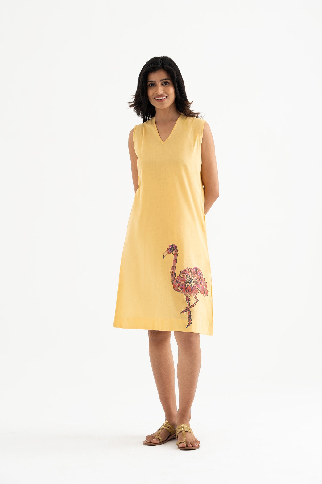 Mystic Flamingo - soft Yellow