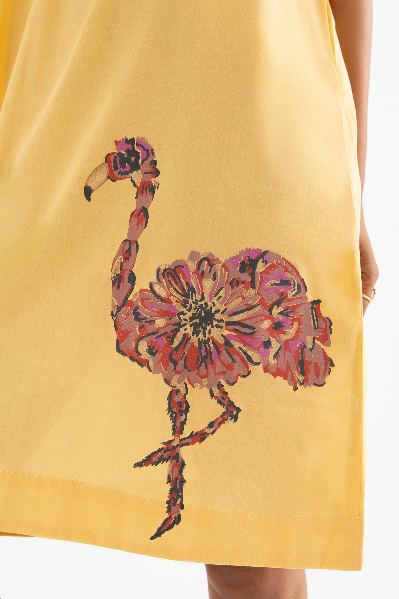 Mystic Flamingo - soft Yellow