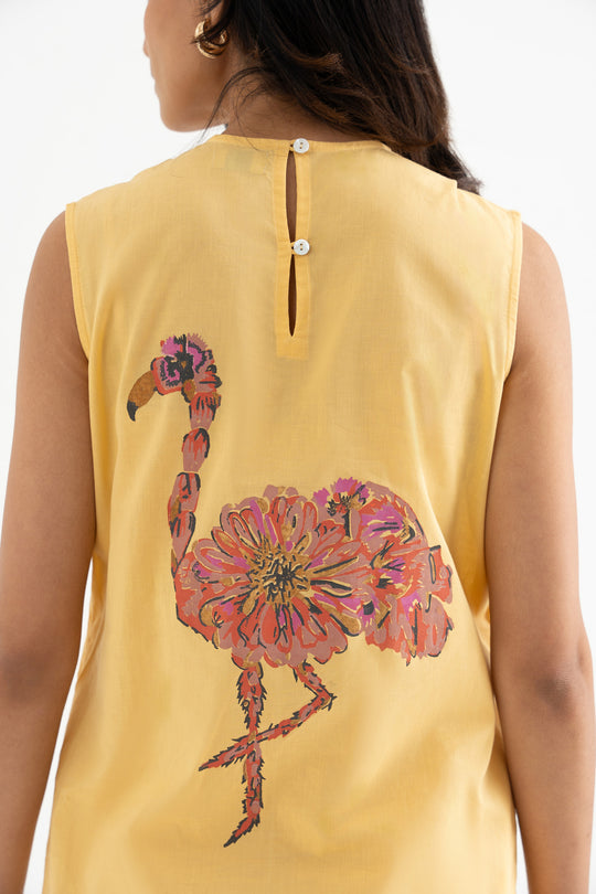 Mystic Flamingo - soft Yellow